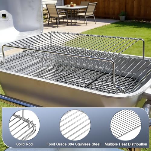 KEESHA Grill Warming Rack for PK Grills PK99020, 16.73" x 12" - Image 4