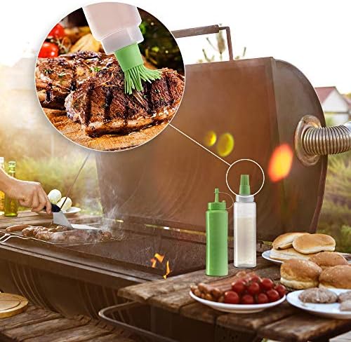 Metal Spatula and Scraper Set - Griddle Accessories kit - Grill Tongs Flat Spatula Pancake Flipper Hamburger Turner Squeeze bottles Set - Metal Utensil Great for BBQ Grill Flat Top Cast Iron - Image 6
