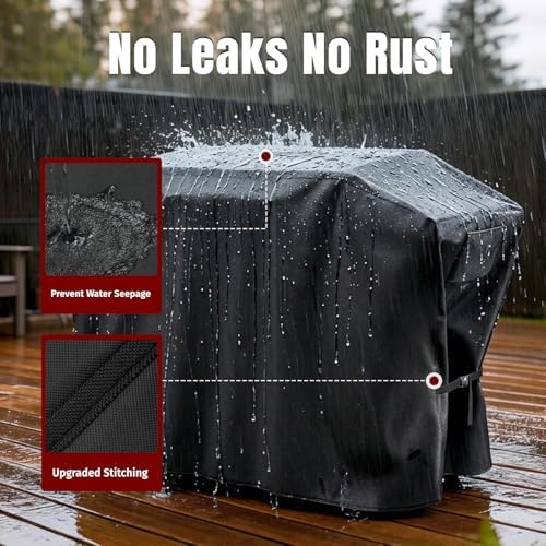 SHINESTAR 600D Griddle Cover for Blackstone 36 Inch Griddle with Hood - Image 5