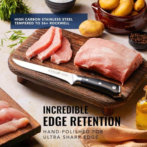 Cutluxe Carving Knife Set, Brisket Slicing & Boning Knife for Meat & BBQ - Image 5