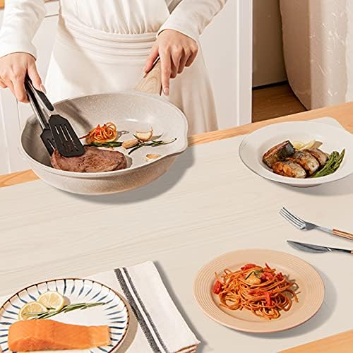Ewen 27.6x19.5in 2mm Silicone Mats for Kitchen Counter, Thick Large Heat Resistant Non-Stick Silicone Placemat, Nonslip Workbench Mat Countertop Protector for Desk Crafts Air Fryer Pastry Translucent - Image 2