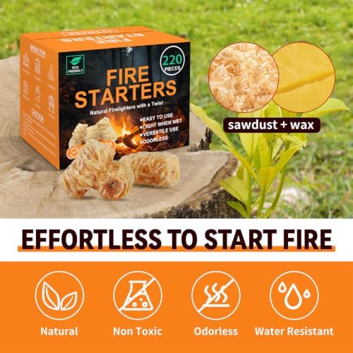 Realcook Tumbleweed Fire Starters for Grill: Natural Charcoal Firestarters - Image 4