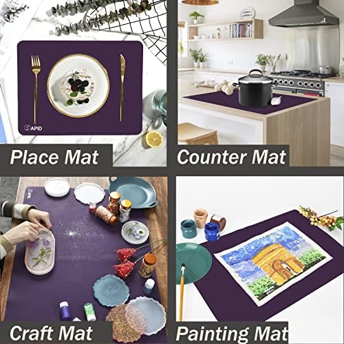 Extra Large Silicone Mat Kitchen Counter Heat Resistant Table Mat 36" x 24" - Image 6