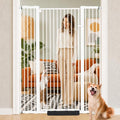 YZHDUXIU Extra Tall Cat Gate,Extra Wide Adjustable Gate(White 55" T*48" W) by Yzhduxiu