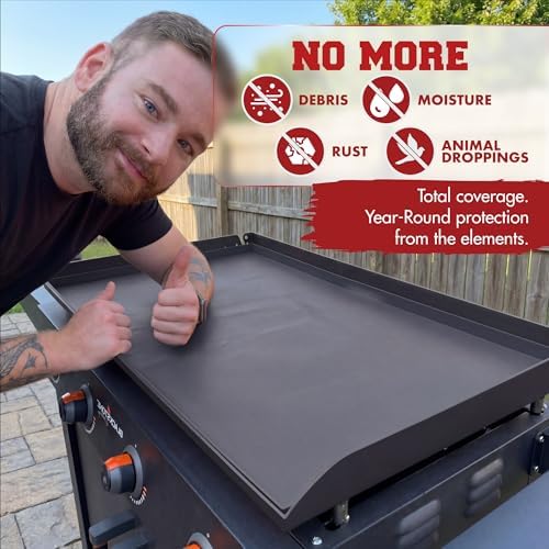 KITCHEN PERFECTION Silicone Griddle Mat Cover for Blackstone Grill 17 Inch - Image 2