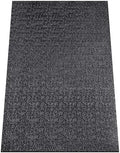 Rhino Hide Embossed Grill Guard Mat - Heat Resistant Outdoor Grill Floor Mat for Patio, Deck & Garage Surface Protection - Rectangle, Black (36”x60”) by RancoIndustriesInc