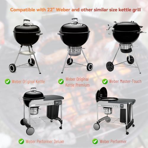 Skyflame Charkettle Rotisserie Ring Kit with DC Motor and Adapter - Image 2