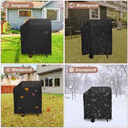 Grill Cover for Char-Griller E1816 King-Griller Charcoal Grill - Image 4
