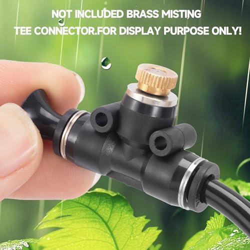 50 Pack Brass Misting Nozzles with 50Pc Misting Nozzles O Ring - Image 4