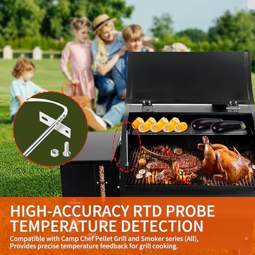 RTD Sensor Probe Replacement for Camp Chef Wood Pellet Grills and Smokers - Image 5