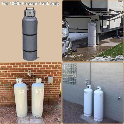 Propane Tank Insulated Cover 100lb Gas Van Insulated Storage - Image 5