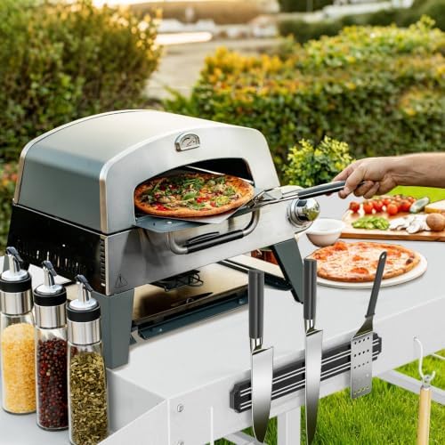 COZEER Pizza Oven Table for Ninja Ooni Blackstone, Grill Table with Caddy - Image 5