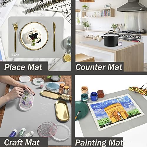 Extra Large Silicone Mat Kitchen Counter Heat Resistant Table Mat 36" x 24" - Image 6