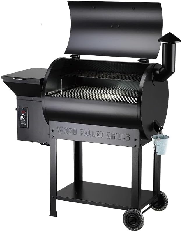 Z GRILLS Pellet Smoker Grill with PID Control, Rain Cover, 700 sq. in Cooking Area for Outdoor BBQ, ZPG-7002B - Image 2