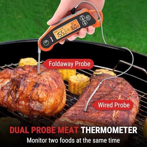 TempPro TempSwift 2 Probes Meat Thermometer Digital with 2 Display Channels - Image 2