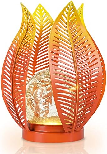 Solar Garden Lights Outdoor Decorations Garden Decor,Cracked Globe Glass,Gardening Gifts Waterproof Solar Lights for Outdoor Decor Patio,Lawn,Balcony,Porch,Yard Art by Gardensolarlightsdecor