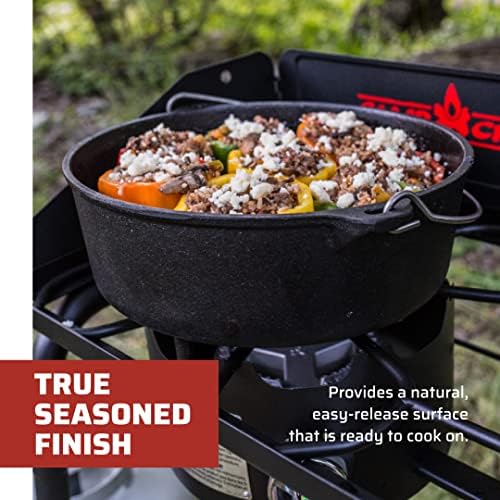 Camp Chef 12 in. Cast Iron Dutch Oven, Pre-Seasoned - Image 3