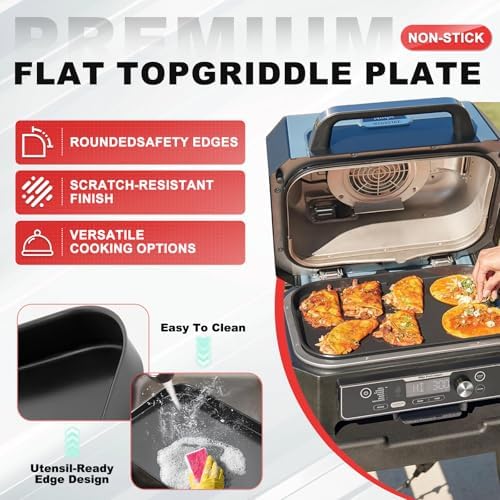 Griddle Pan for Ninja Woodfire Pro Connect XL Grill OG800 OG900 Series - Image 5