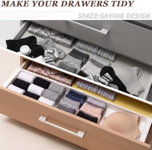 Deep Drawer Organizer, Adjustable Drawer Organizer, Suitable for Kitchens, Cosmetics, Daily Necessities, Barbecue Tools, Durable Plastic Material, Sliding Design, Convenient Storage. - Image 6