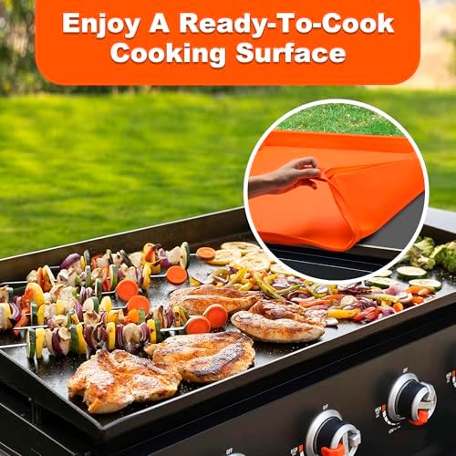 NancyL 22" Silicone Griddle Mat for Blackstone - Image 5
