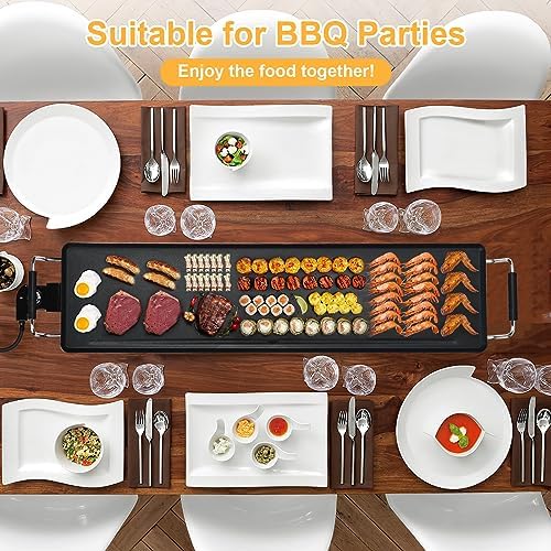 AEWHALE 35" Extra Large Electric Griddle 1800W - Image 6
