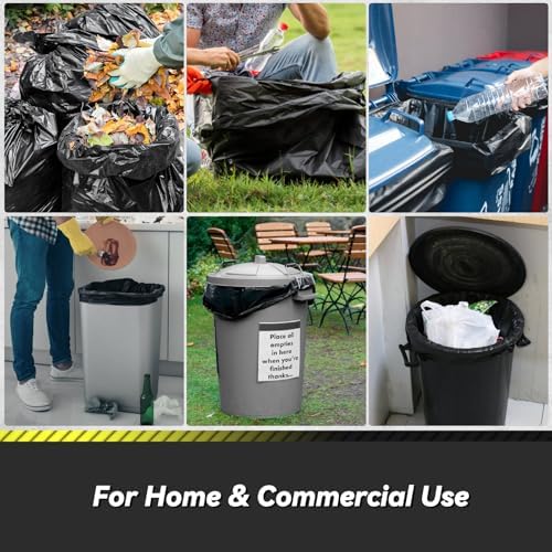 Wowflash 150 Count 55-60 Gallon Trash Bags - Image 7