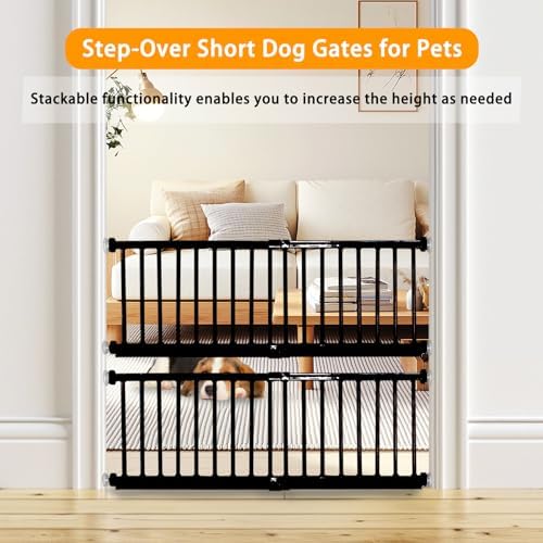 SHYUJAJIE Dog Gate for Small Dogs,14" Height Short Dog Gate - Image 3