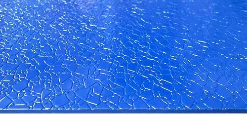 Rhino Hide Embossed Grill Guard Mat - Heat Resistant Outdoor Grill Floor Mat for Patio, Deck & Garage Surface Protection - Rectangle, Blue (36”x72”) - Image 4