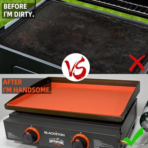 Blackstone Grill Mat 22 inch,Silicone Protective Cover for Blackstone Griddle, Silicone Grill Rubber Mat, Protect Griddle from Rodents, Insects, Debris, and Rust - Image 5