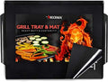 Kona Grill Mat & Grill Pan - The Ultimate Non-Stick Grilling Tray Combo by Kona