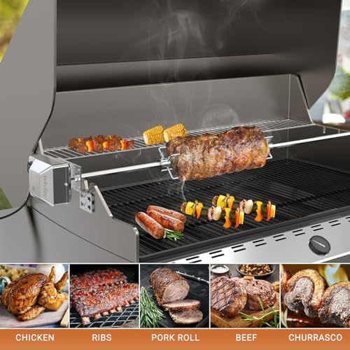 Onlyfire 6004 Grill Rotisserie Meat Forks(1-Pair)- Fits 5/16 Inch Square Spit Rods (Pack of 2) - Image 5