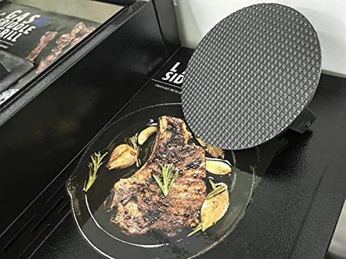 Firsgrill 2-Pack Burger Press 7.08" Round,Heavy-Duty Cast Iron Smash Burger Press Meat Steak with Wood Handle for Blackstone Camp Chef Pitboss Weber Griddle Grills (2 Round) - Image 6