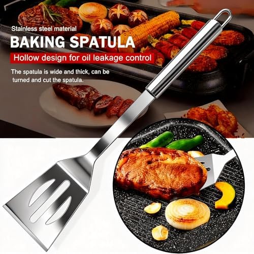 Small Travel 5-Piece 304 Stainless Steel Grill Tool Set with Storage Case – BBQ Grilling Accessories, Ideal Gift for Men & Cooking Lovers - Image 3
