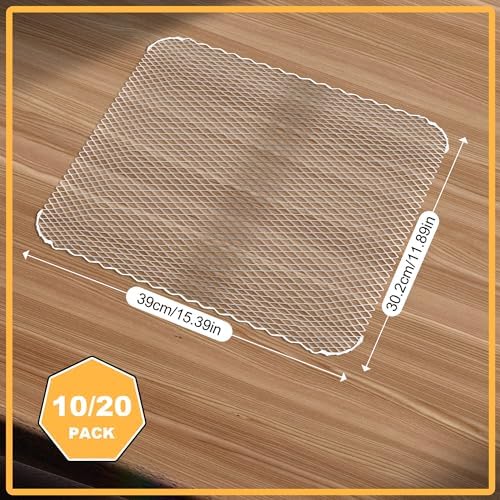 Grill Toppers Set of 10,16x12 Inch Disposable Grill Topper,Non-Stick Aluminum Mats for Outdoor Grills, Easy to Clean - Image 2