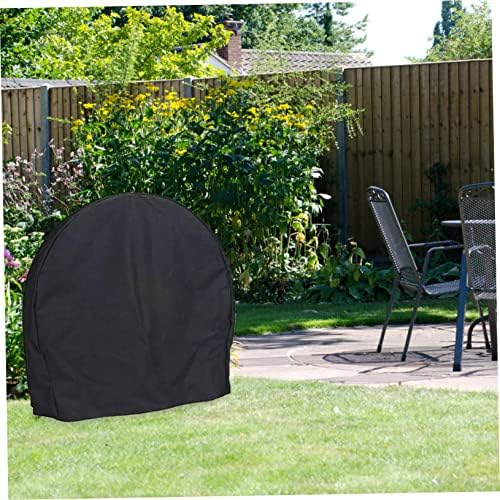 Oxford Cloth Firewood Cover with Heavy Duty Straps - Image 3