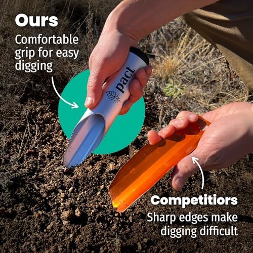 PACT Backpacking Shovel | Lightweight Aluminum Trowel | Outdoors Essential - Image 2