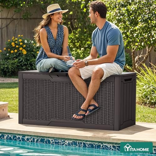YITAHOME 80 Gallon Outdoor Storage Box - Image 5