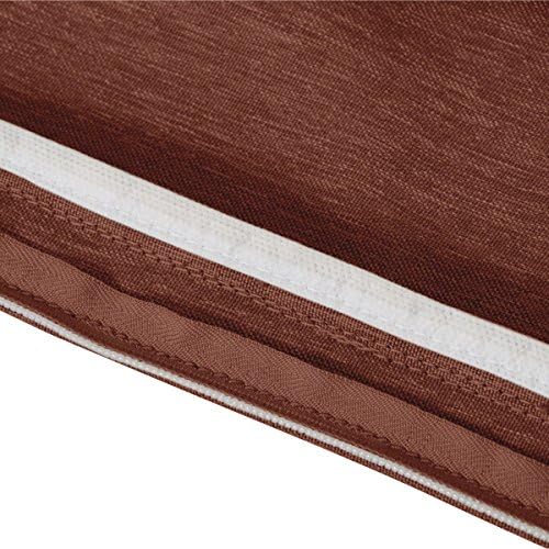 Classic Accessories Montlake Water-Resistant 25 x 18 x 4 Inch Outdoor Back Cushion Slip Cover, Patio Furniture Cushion Cover, Heather Henna Red, Patio Furniture Cushion Covers - Image 6