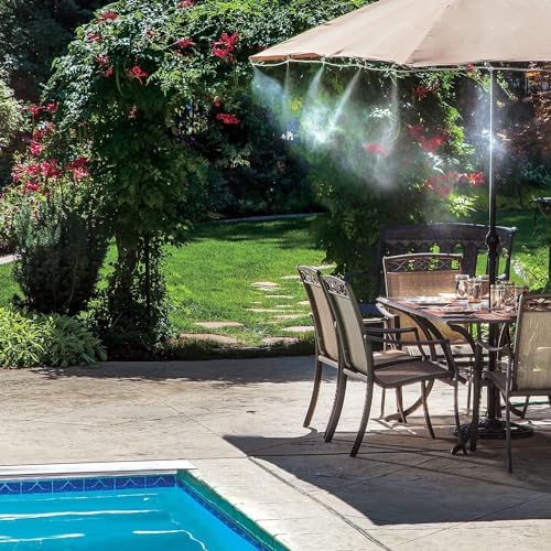 Avilia Outdoor Sprayer 15 m with Universal Fittings – Water Misting Kit for Gazebo and Patio: Cool and Reduce Temperature - Image 2