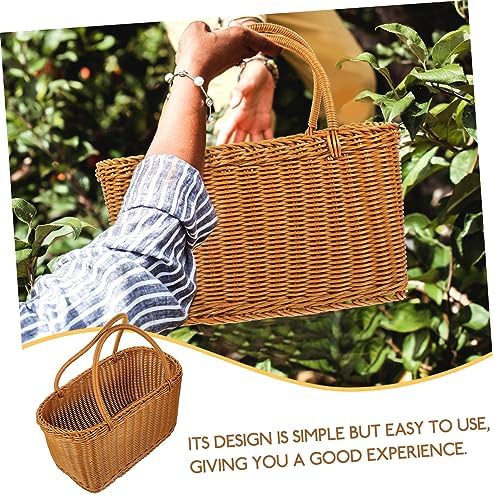 Portable Storage Basket, Wedding Decoration, Simple Style - Image 3