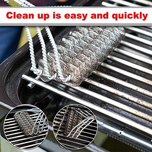 S6505A (3-Pack) 19 3/4" Stainless Steel Cooking Grid Grates Replacement for Chargriller 3001, 3008, 3030, 4000, 5050, 5252,King Griller 3008 5252 Set of 3 - Image 5