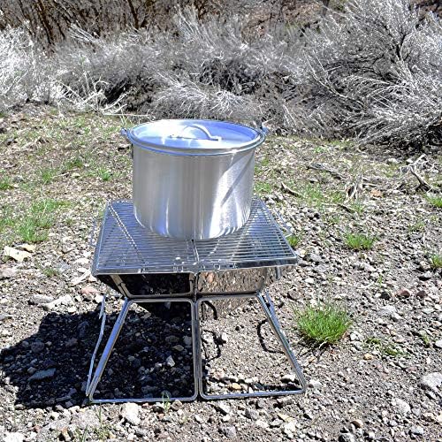 AceCamp Nested Pot Aluminum Lightweight Cooking Pot Set Outdoor Large Stock with lid and folding handle - 4L,8L,12L - Image 4