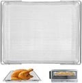 Air fryer Replacement Parts for Ninja Flip Toaster Oven & Air Fryer SP151, 13.4''× 10.6'' Food Grade Stainless Steel Air Fryer Accessories Basket Grill Rack, Dishwasher Safe by GWYXC