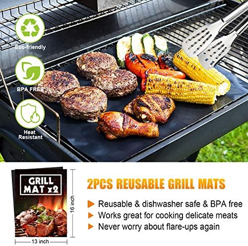 Cifaisi 38Pcs BBQ Tools Grilling Accessories Set with Aluminum Case - Image 5
