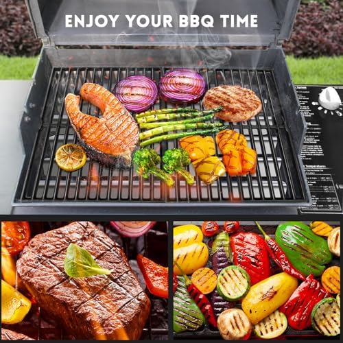 GGC 7522 7521 15" Grill Grates Replacement for Weber Genesis Silver A, Cast Iron Grate Grid for Weber Spirit E/S 200 E/S210, Spirit 500 - Image 5