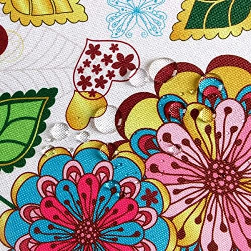 EHouseHome Outdoor Indoor 70inch Round Tablecloth with Umbrella Hole and Zipper, Waterproof Zippered Patio Table Cloths, Spring/Summer Table Covers for Backyard Circular Table/BBQs/Picnic - Image 6