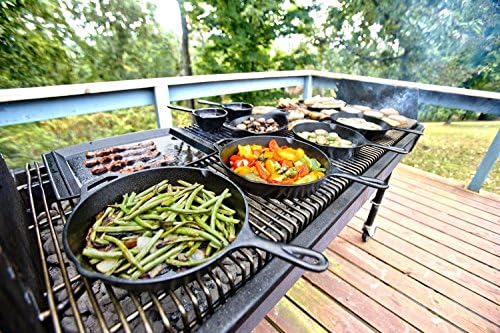 Lodge Pre-Seasoned Cast Iron Rectangular Griddle, 15 x 12.25 Inches - Image 4