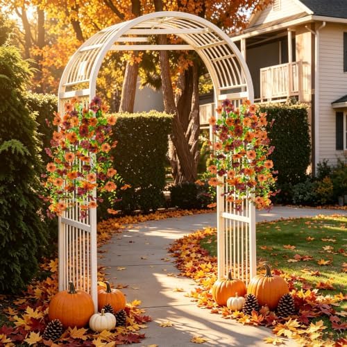 ZFProcess Artificial Fall Fake Flowers for Outdoor Fall Decoration - Image 4
