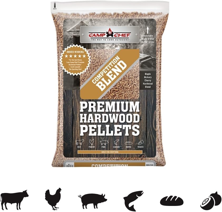 Camp Chef Competition Blend BBQ Pellets, Hardwood Pellets for Grill, Smoke, Bake, Roast, Braise and BBQ, 20 lb. Bag - Image 3