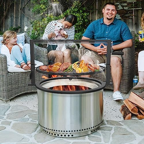 Santa-Maria Style Rotating Rotisserie System for Solo Stove Yukon 27" - Image 7